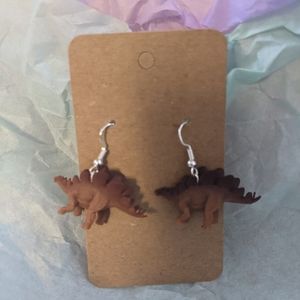 Dinosaur earrings